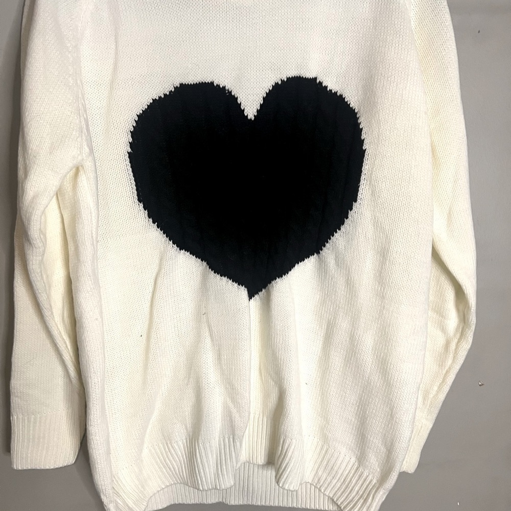 Women’s Love Long Sleeve Sweater - Picture 2 of 3